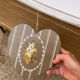 Very nice vintage heart toy chest in L. Ashley removable style.