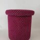 Tabouret pouf vintage années 70-80