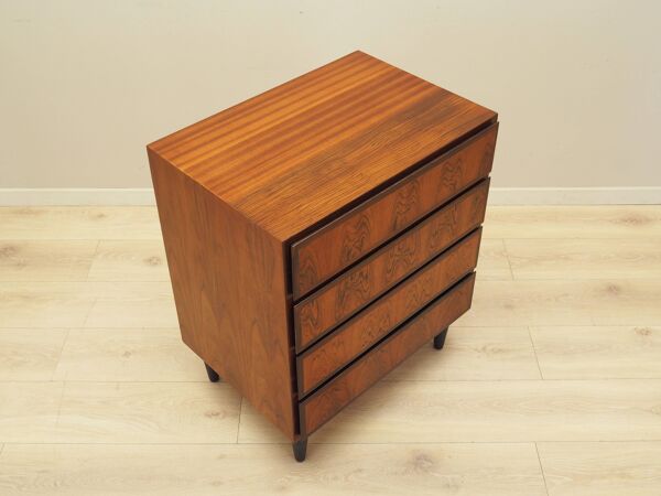 Commode en palissandre, design danois, années 1970, fabricant : Omann Jun