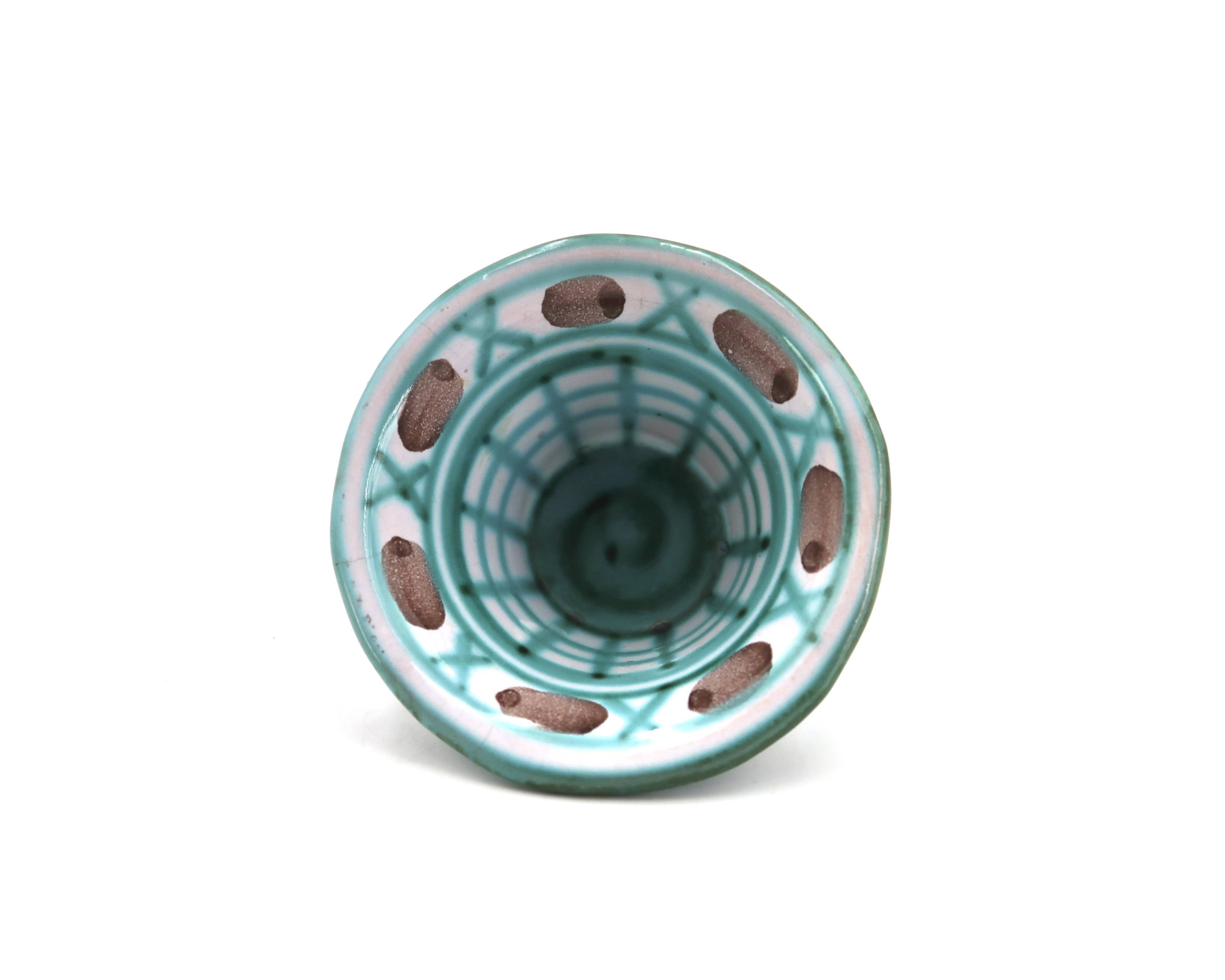 Ceramic flowerpot by Robert Picault, Vallauris, 1960s