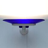 White vintage wall sconces Jill by Perry King, S. Miranda, G. Arnaldi for Arteluce, set of 2.