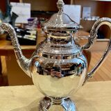 Solid silver teapot empire style