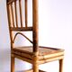 Vintage bamboo chair for children