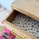 Oak chest of drawers