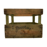 Vintage perrier crate