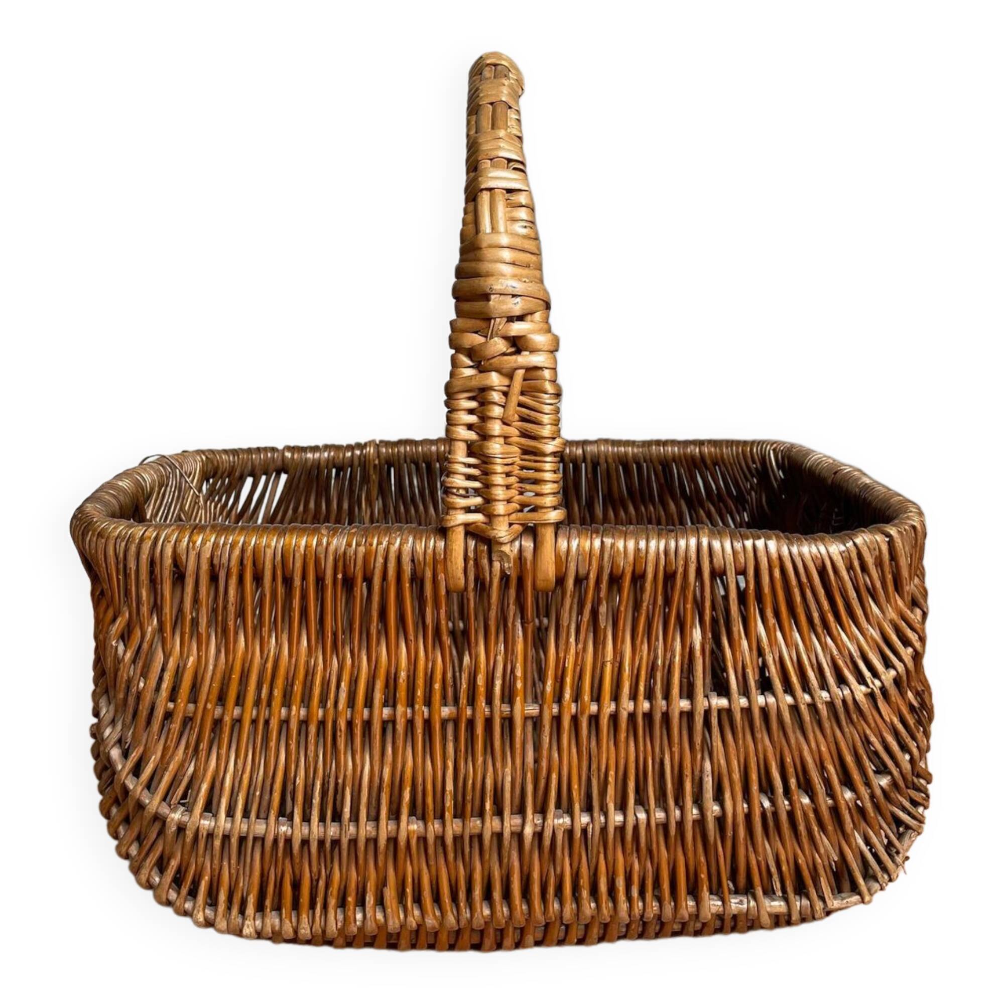 Beige brown basket
