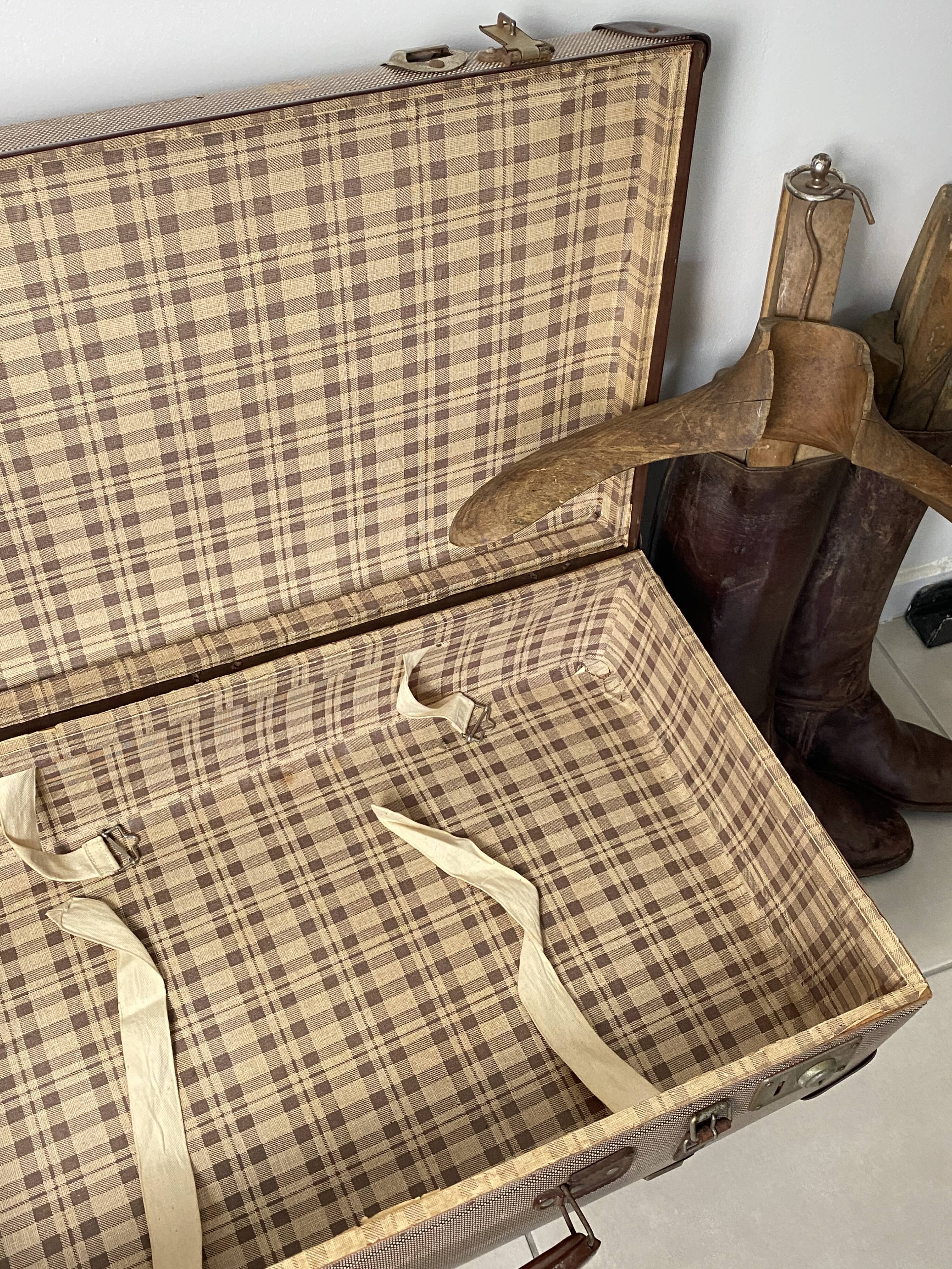 Old vintage suitcase