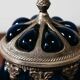 Centrotavola Large Royal Sheffield Collection Blue Service Jar 1950’s