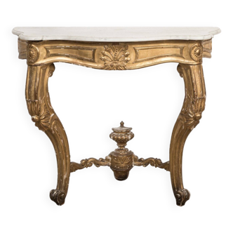 Louis XV Giltwood Console