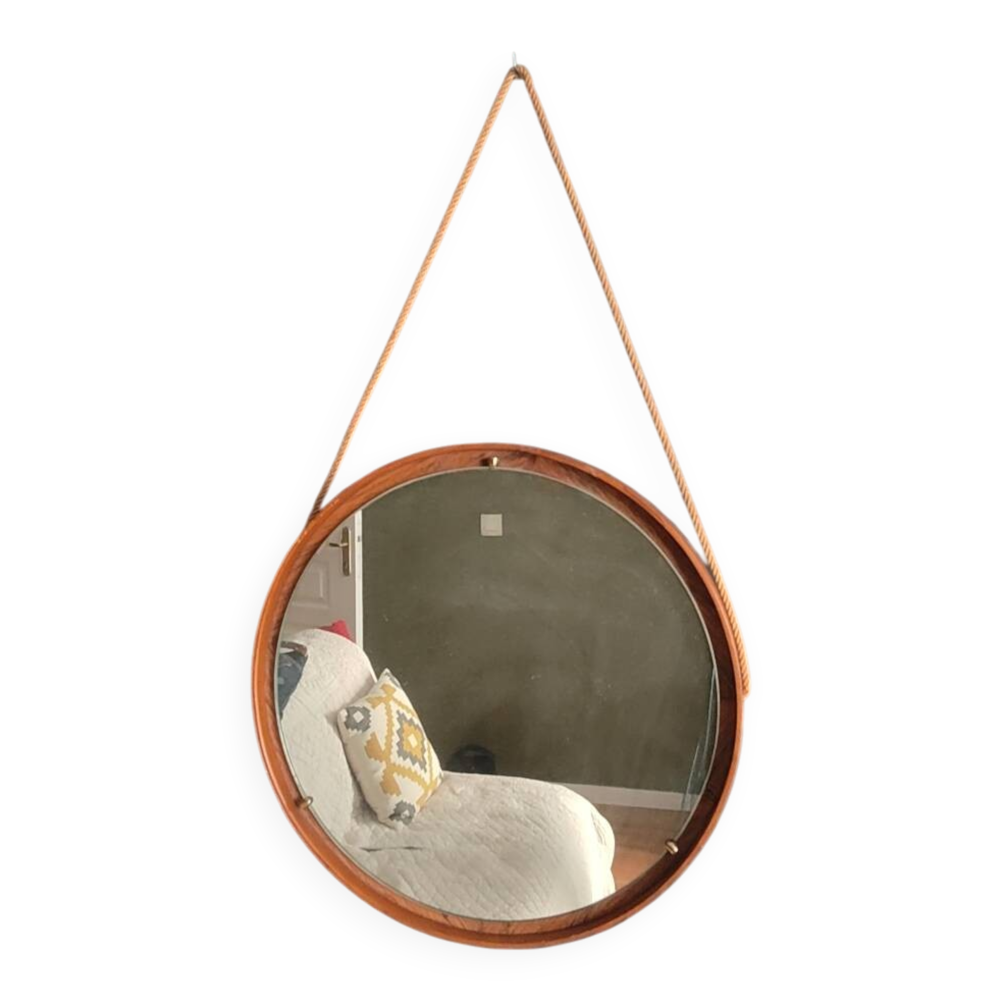 Miroir rond italien, années 50