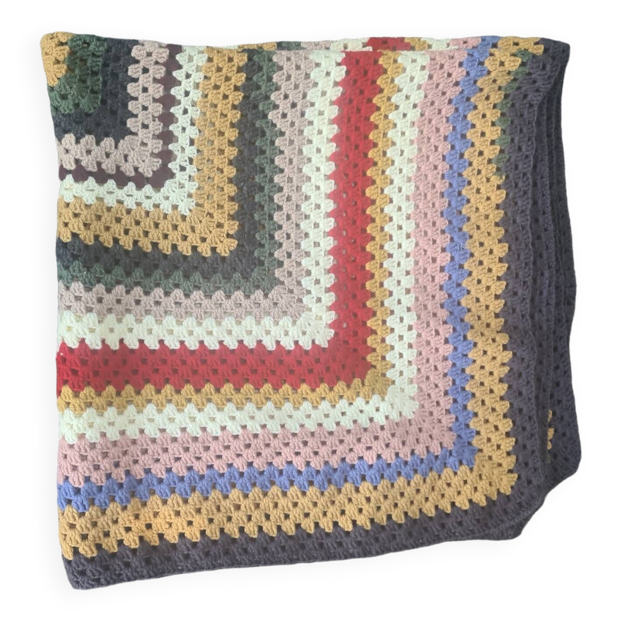 Vintage crocheted blanket