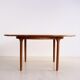 McIntosh extensible teak table, 60s