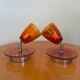 Wall lamps vintage orange lamps