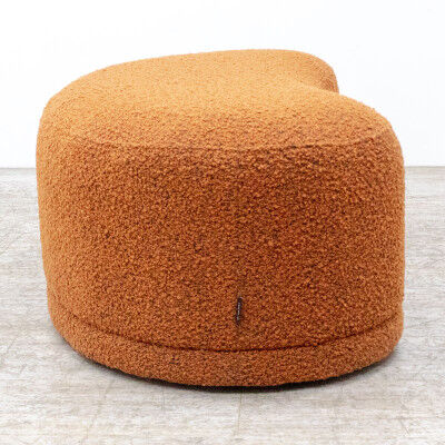 Banc NV Gallery Enzo en tissu orange