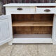 Low Parisian buffet white, vintage, 40s