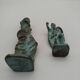 Bronze statuettes Venus de Milo and a Roman.