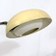 Mid-century lacquer and chrome articulated desk lamp Stilnovo