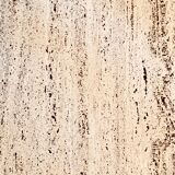 Square travertine coffee table