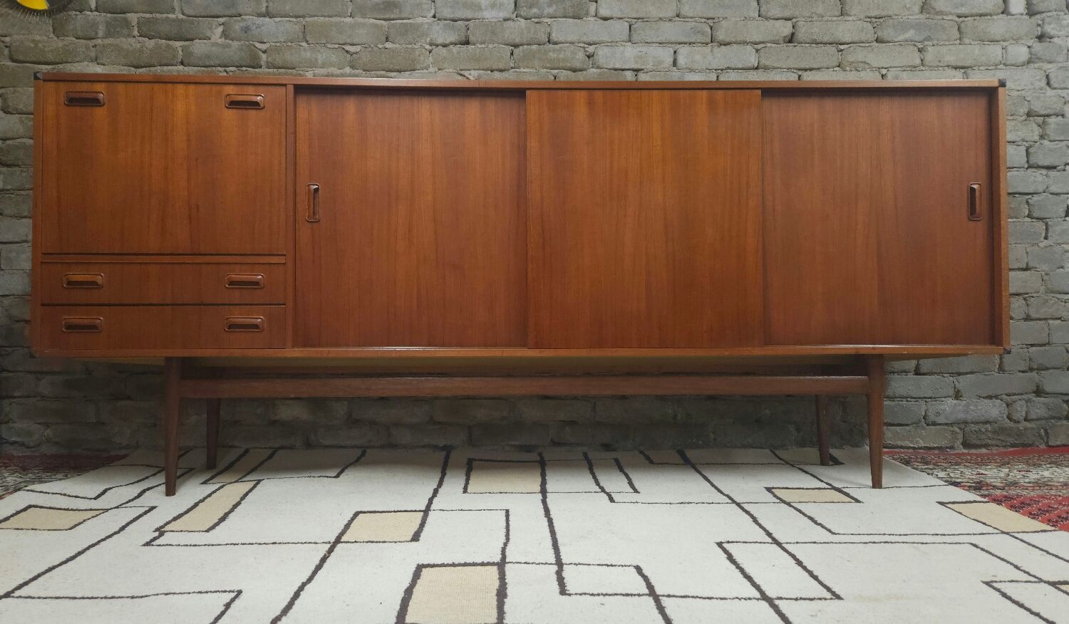 Scandinavian teak sideboard 1960