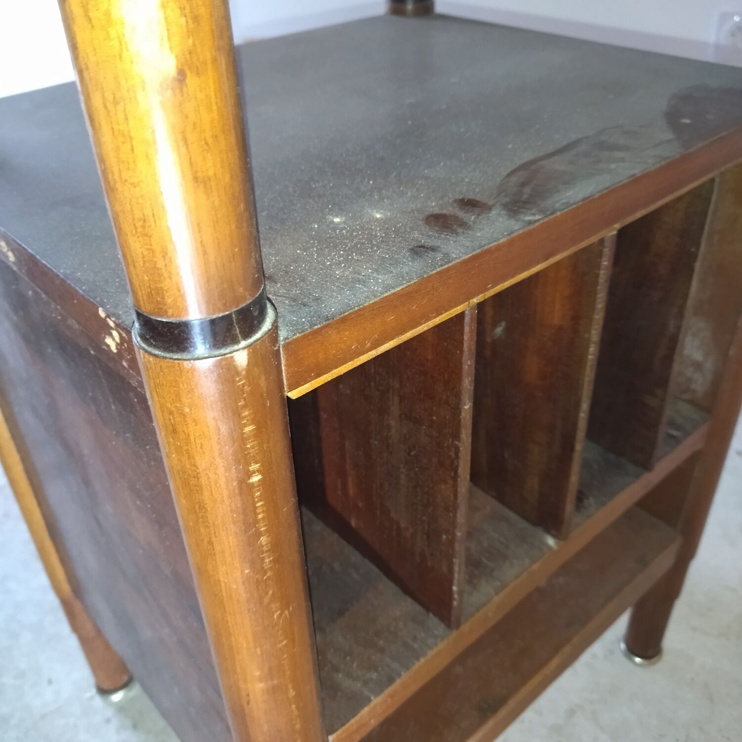 Pair of sofa ends bedside art-deco
