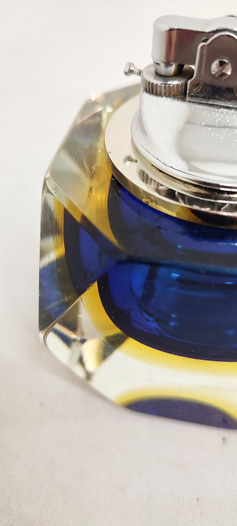 Murano glass lighter, Italy, 1960s.
