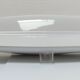 Two wall shelves ceramic glazed white vintage