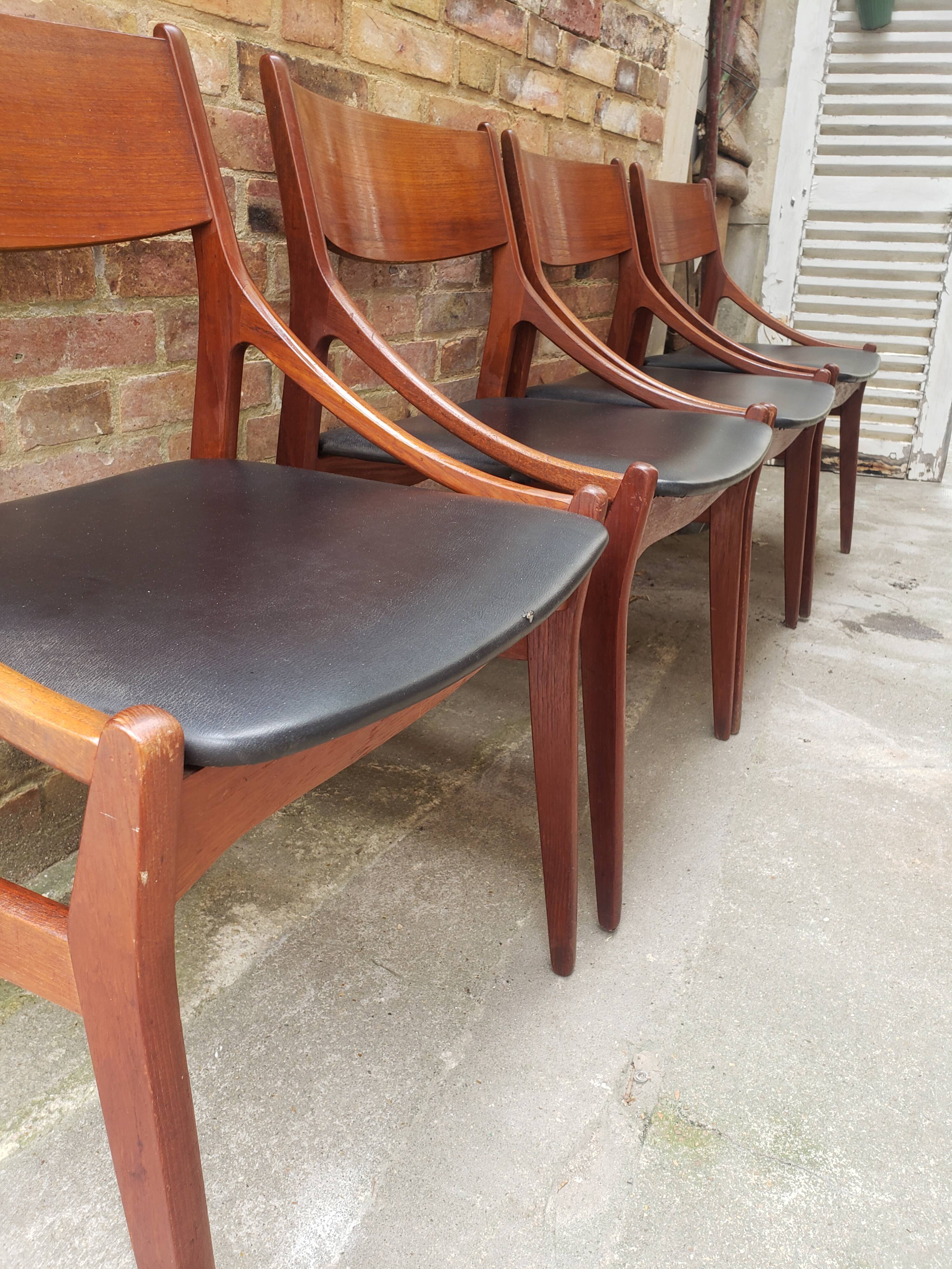 Danish Scandinavian chairs Verstevig Eriksen
