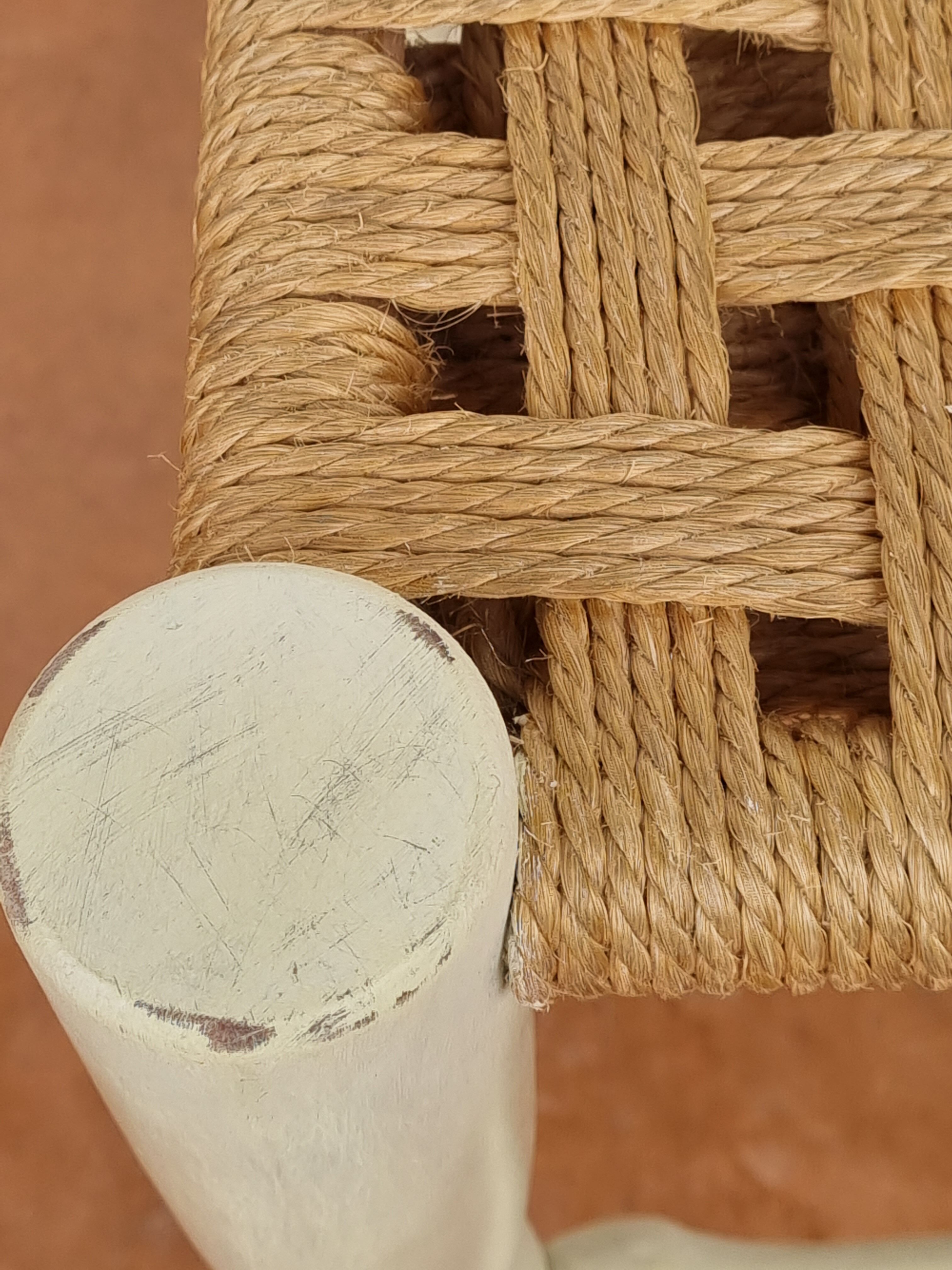 Vintage 50s vintage repatinées antique chairs