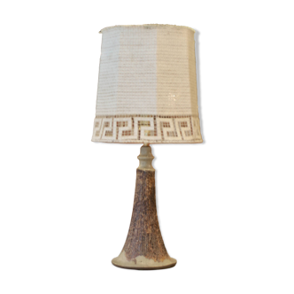 Brutalist ceramic lamp