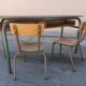 Children's desk and chairs