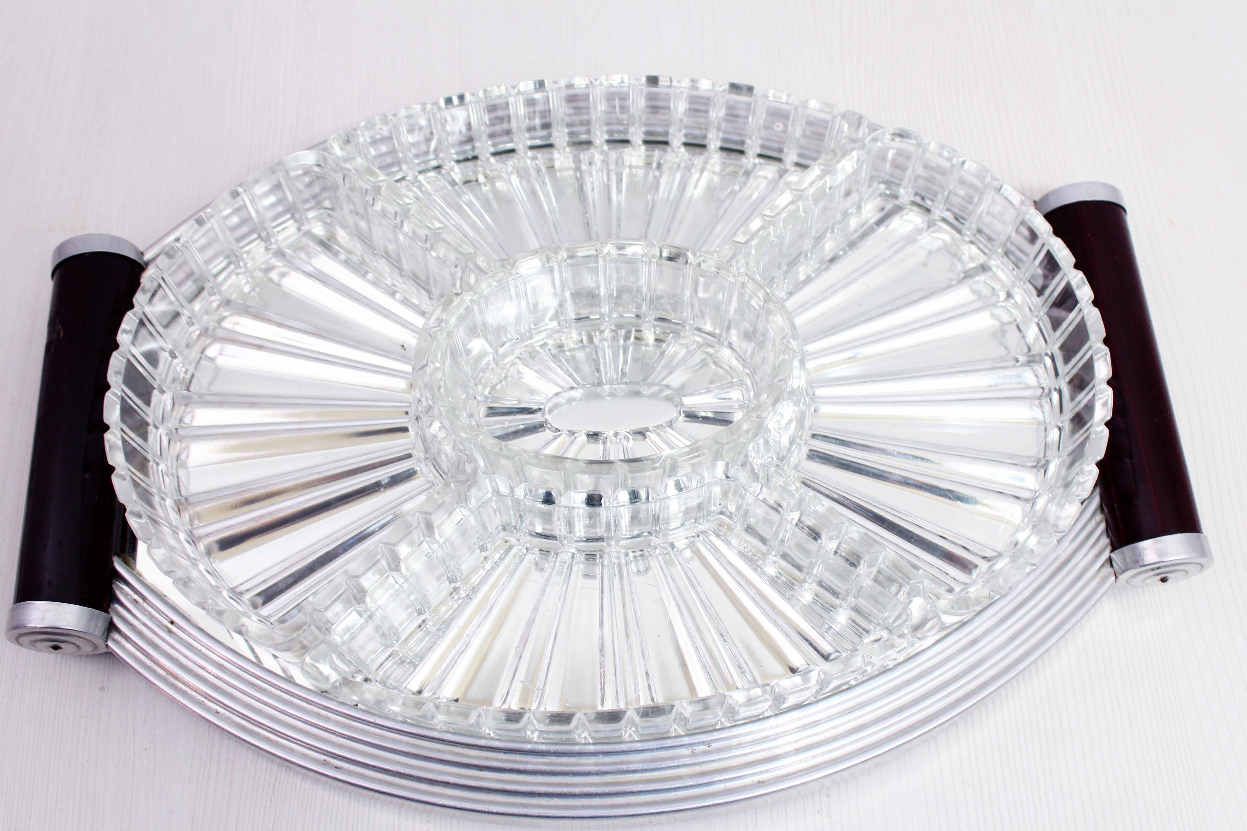 Art Deco mirror tray