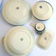 Lot of 2 dishes, 7 hollow plates, ramekin and sausage Boch Belgium, Nut collection