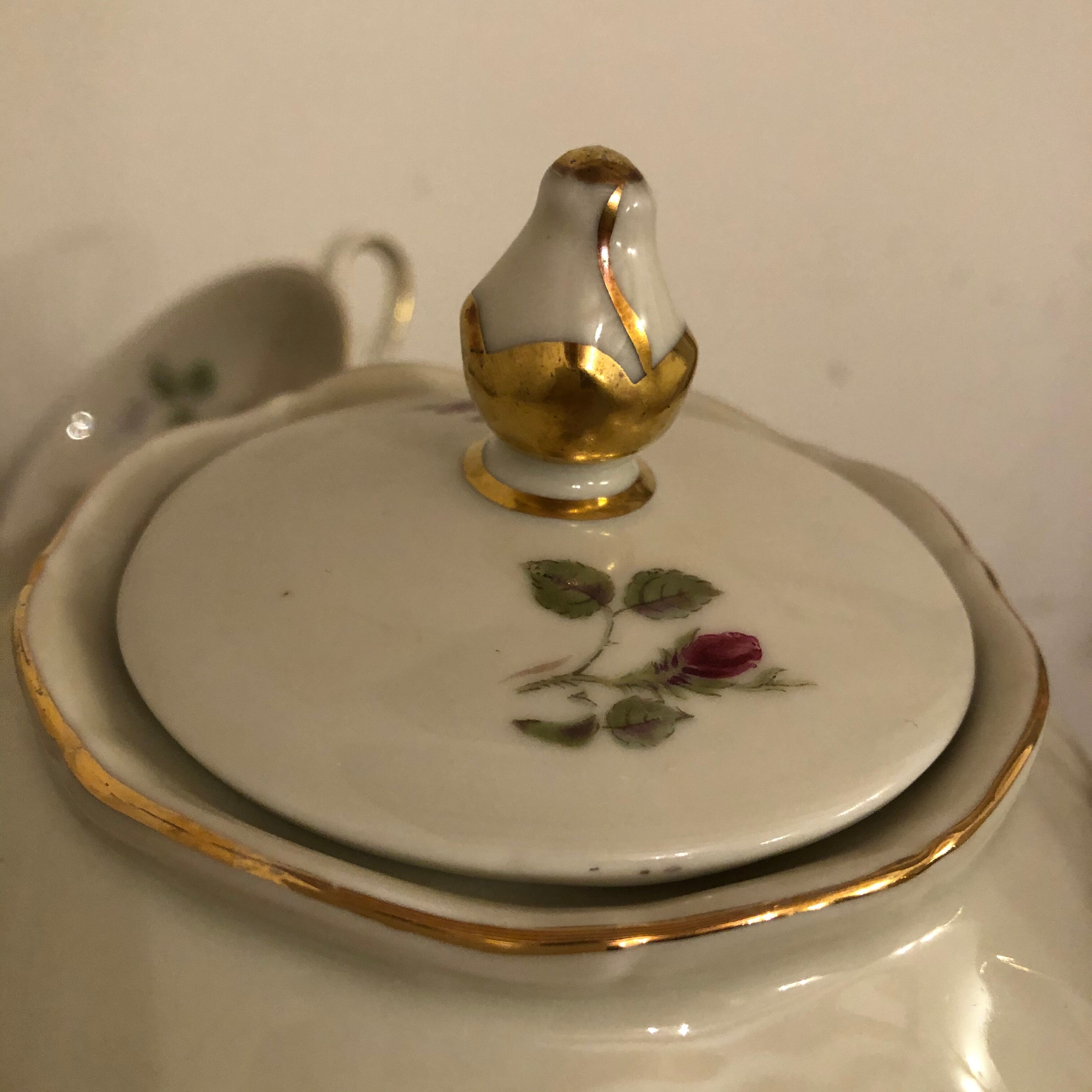 Swiss porcelain tea or coffee service
