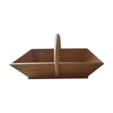 Wooden picking basket