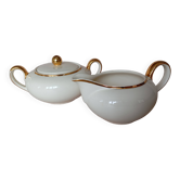 Villeroy & Boch "Biarritz" cream and sugar bowl