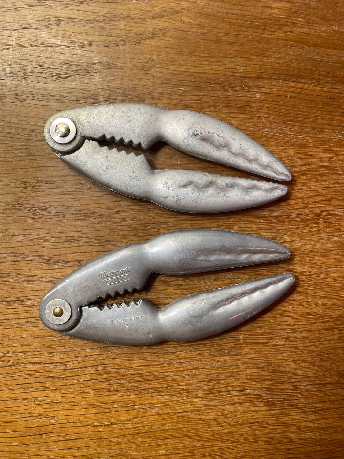 Vintage metal lobster claws