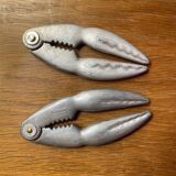 Vintage metal lobster claws