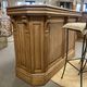 Wooden counter
