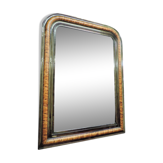 Miroir style louis Philippe  époque 1900 76x102cm