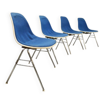 Vintage fiberglass DSX chairs Vitra Eames Herman Miller