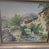Canvas signed J Piccini