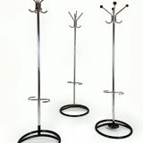Bauhaus Chrome-Plated Coat Racks, 1930s, Set of 3