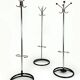Bauhaus Chrome-Plated Coat Racks, 1930s, Set of 3