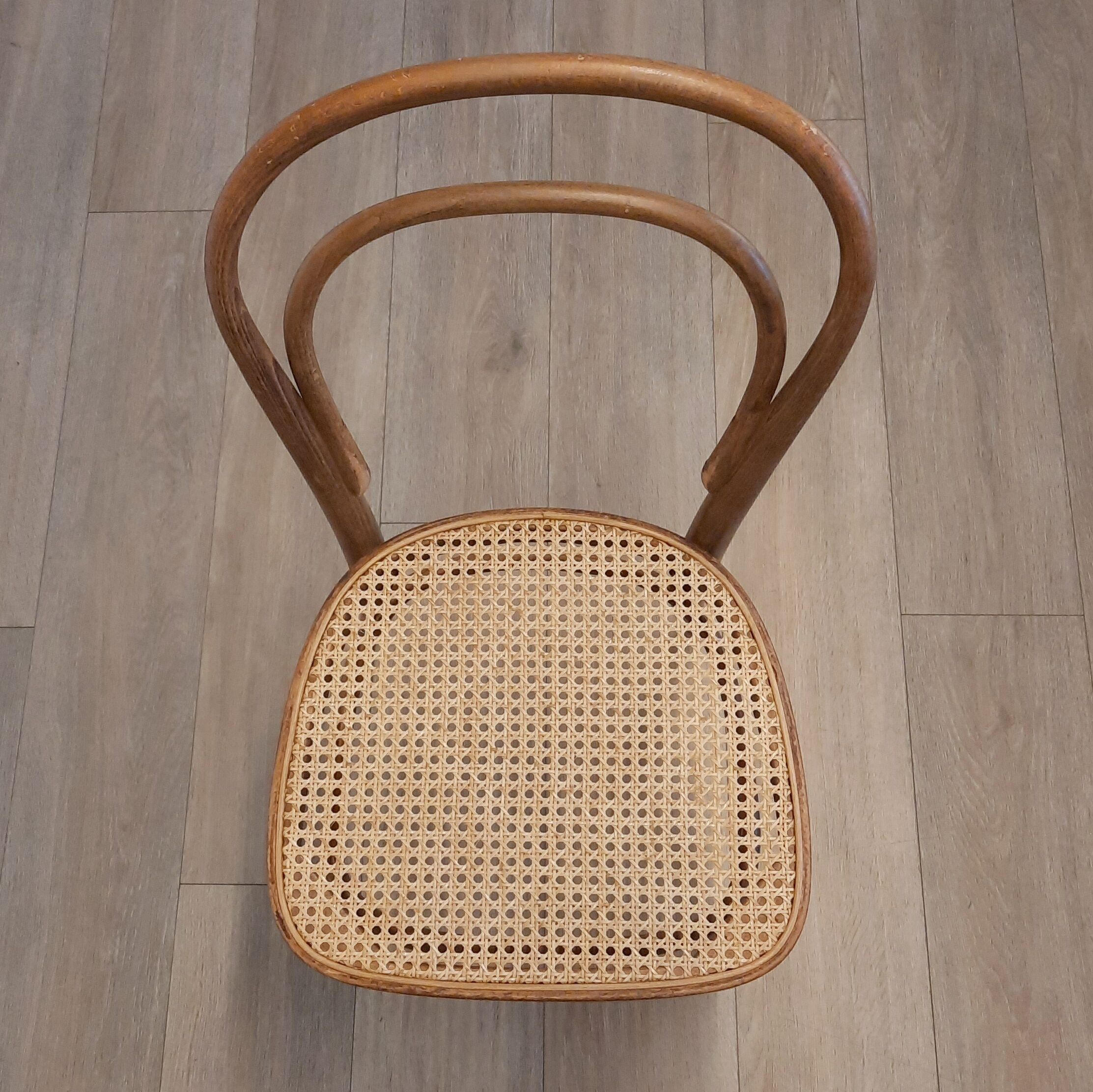 Set of 4 No. 214 R chairs by Michael Thonet for Thonet, 1970s