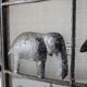 Atelier Marolles Wrought Iron Animal Fire Screen 1950s