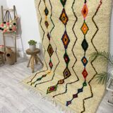Handmade Moroccan Berber carpet 244 X 146 CM