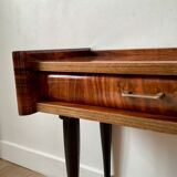 Lacquered bedside table