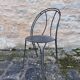 Set of handcrafted wrought iron chairs