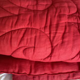 Wool inner butt bedspread