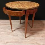 Louis XVI-style round side table